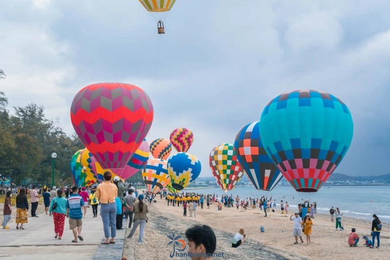 Trình diễn khinh khí cầu sự kiện năm du lịch quốc gia - Bình Thuận hội tụ xanh - 593