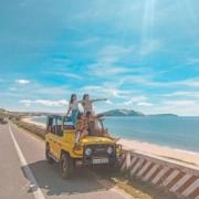 Bãi biển hòn rơm mang vẻ đẹp hoang sơ Phan Thiết Bình Thuận