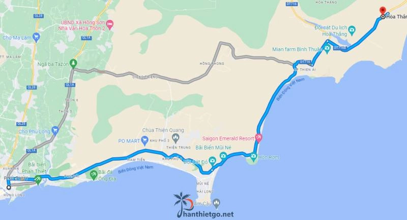 Cung đường biển đẹp nhất Việt Nam Phan Thiết - 822