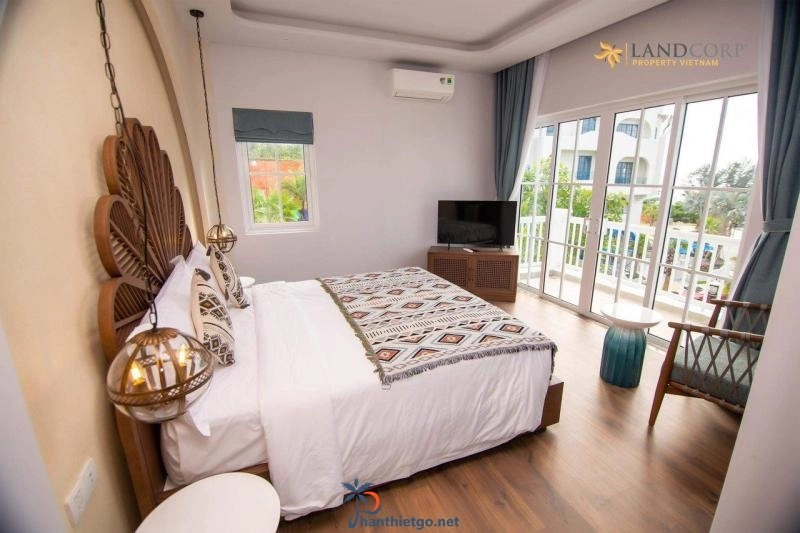 Cho Thuê Villa novaworld phan thiết - căn đơn lập 2 phòng ngủ view biển 6 người lớn - 949