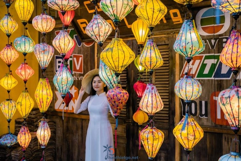 Chụp check-in hình Hội an, làng hương huế tại Phan Thiết - 2481