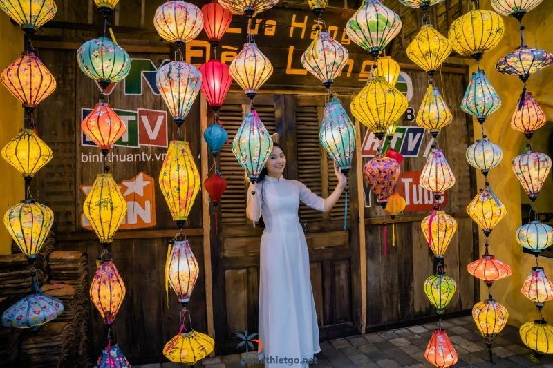 Chụp check-in hình Hội an, làng hương huế tại Phan Thiết - 2483