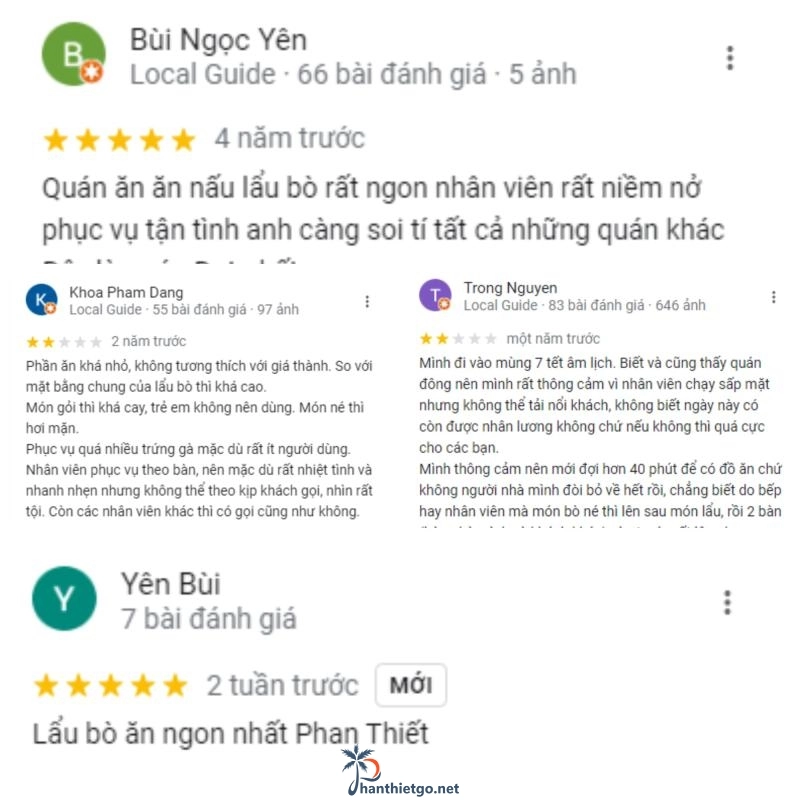 Lẩu bò Hồng - Trần Hưng Đạo Phan Thiết - 2704