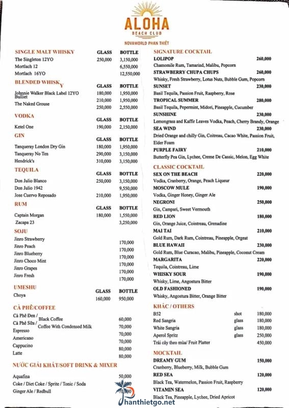 ALOHA BEACH CLUB – quán bar, nhà hàng nằm sát biển Novaworld Phan Thiết - 2721