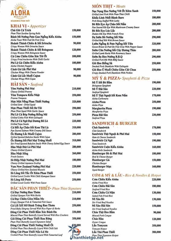 ALOHA BEACH CLUB – quán bar, nhà hàng nằm sát biển Novaworld Phan Thiết - 2722