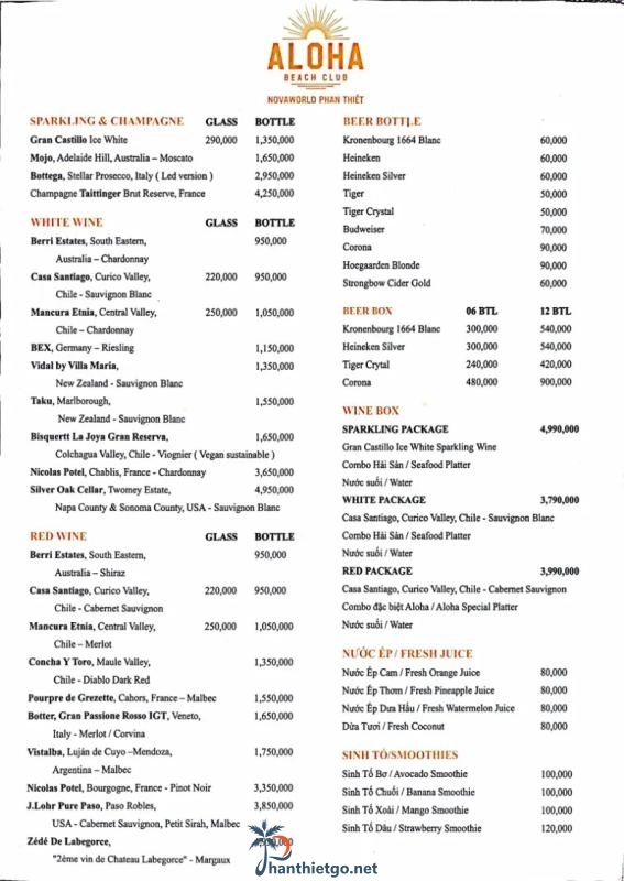 ALOHA BEACH CLUB – quán bar, nhà hàng nằm sát biển Novaworld Phan Thiết - 2724