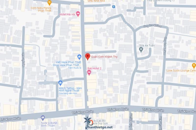 Quán cơm bình dân Khánh Thy - 2795