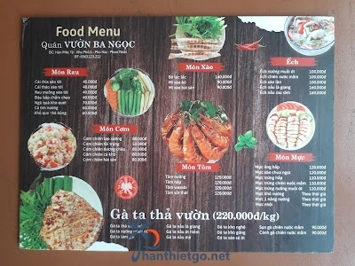 Quán Vườn Ba Ngọc - Phan Thiết - 3893