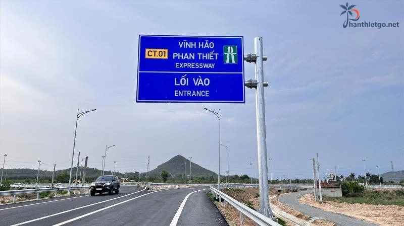 Đường cao tốc Vĩnh Hảo Phan Thiết - Những lưu ý khi di chuyển