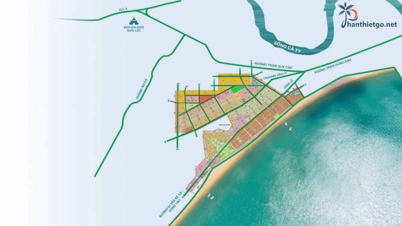 Đường âu cơ phan thiết