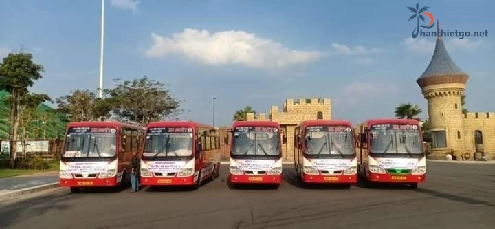 Các tuyến xe buýt ở Phan Thiết - Mũi Né di chuyển đến điểm du lịch