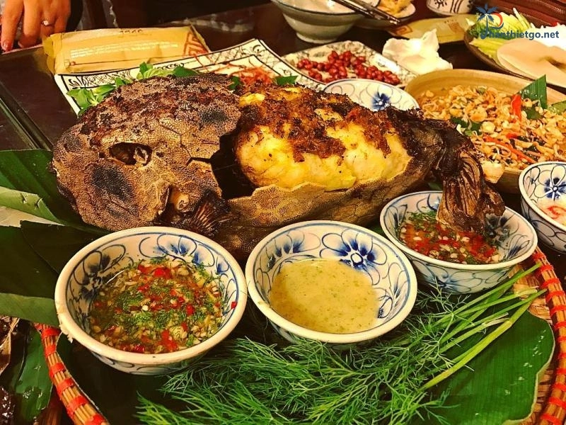 Cá Bò Hòm nướng, đặc sản Phan Thiết không phải ai cũng biết